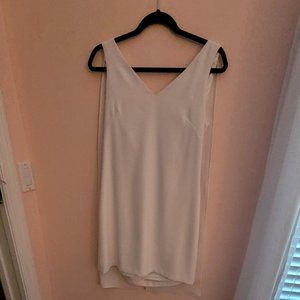 White dress with flow